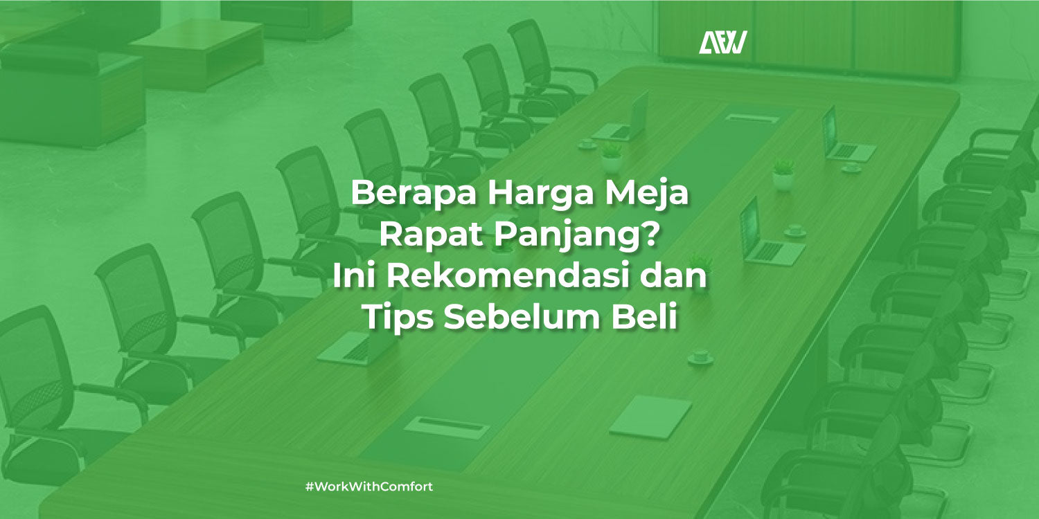 harga meja rapat panjang