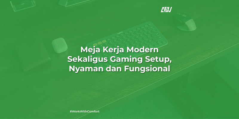 meja kerja modern