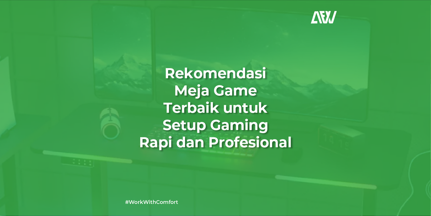 Rekomendasi Meja Game Terbaik untuk Setup Gaming Rapi dan Profesional ...