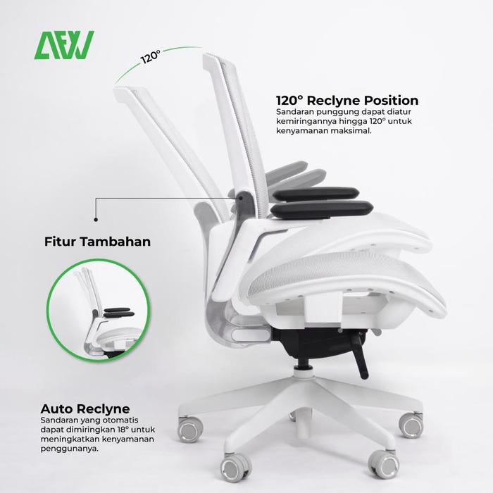 Kursi Ergonomis STUTTGART Kursi Direktur Stylish