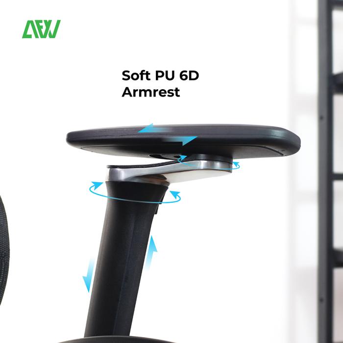 Kursi Kantor ORVILLUX Kursi Direktur Kursi Kerja Ergonomis