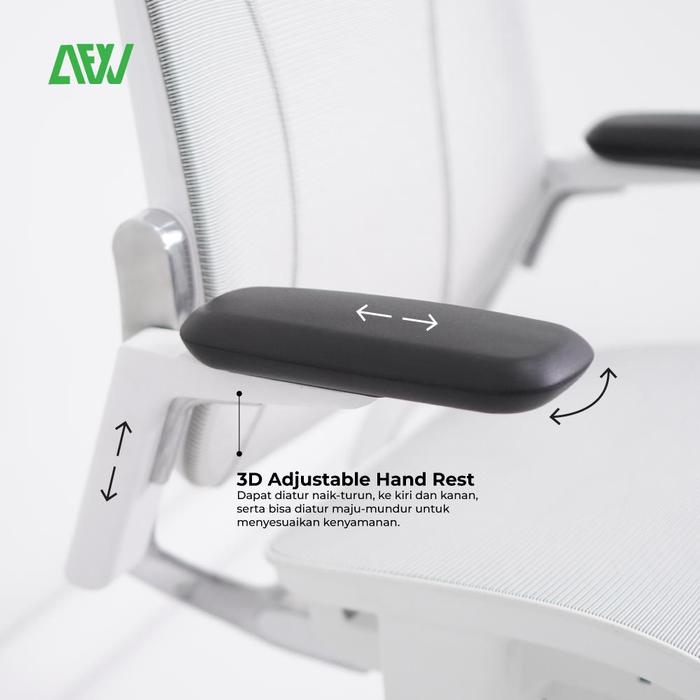 Kursi Ergonomis STUTTGART Kursi Direktur Stylish