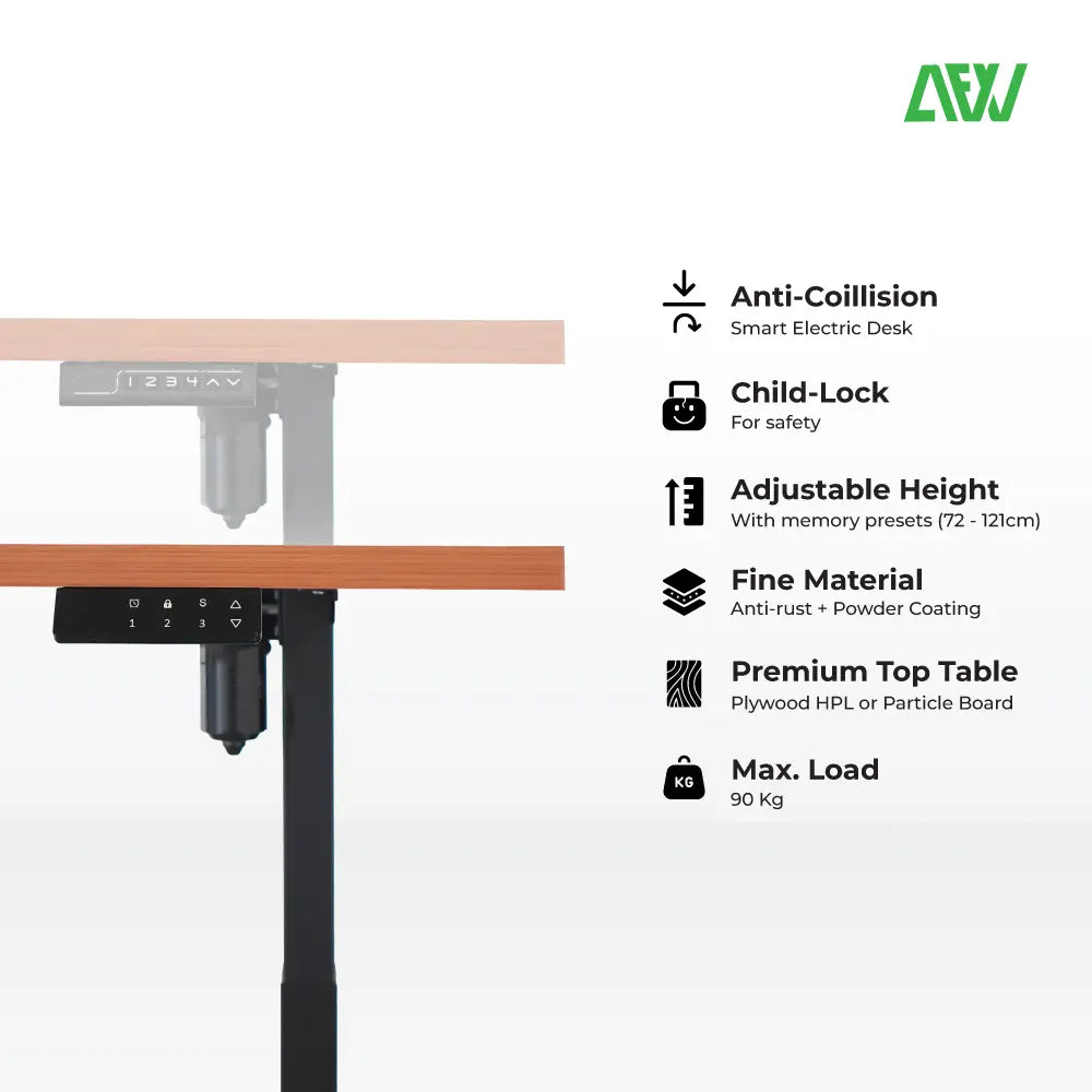 adjustable standing desk