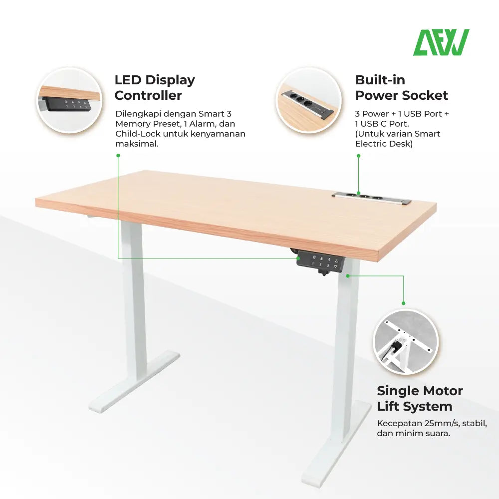 adjustable standing desk