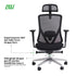 Kursi Kerja PARIS Kursi Kantor Ergonomis Stylish Nyaman dan Adjustable