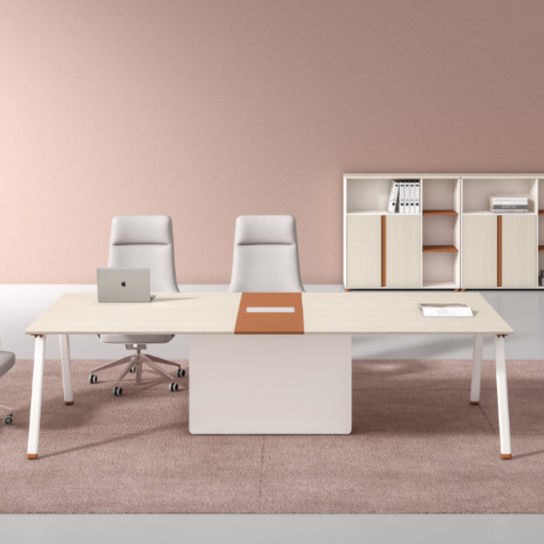Meja Meeting Besar Minimalis Meeting Desk BAYERN Solid HPL Meja Rapat
