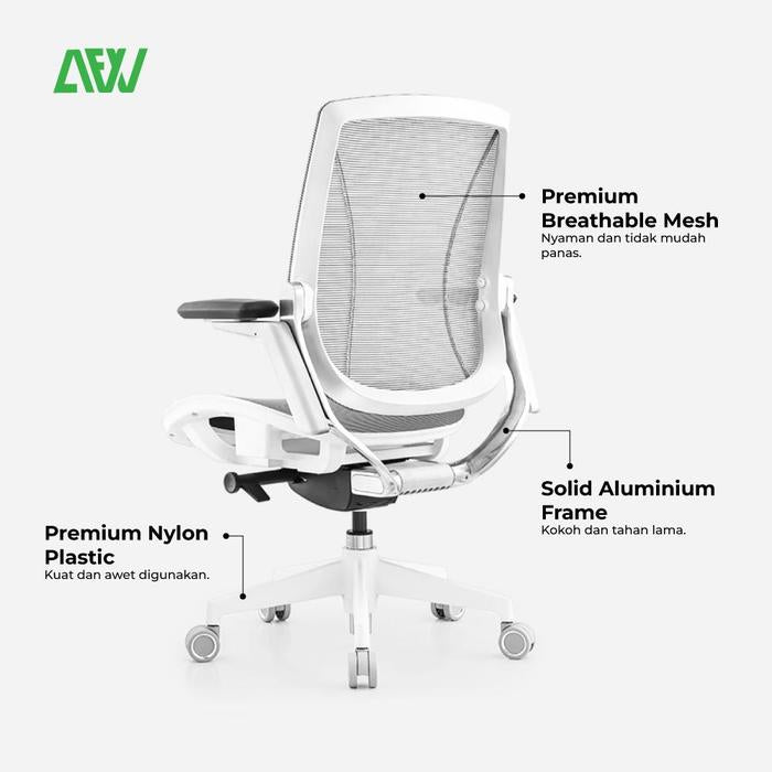 Kursi Ergonomis STUTTGART Kursi Direktur Stylish