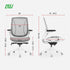 Kursi Ergonomis STUTTGART Kursi Direktur Stylish