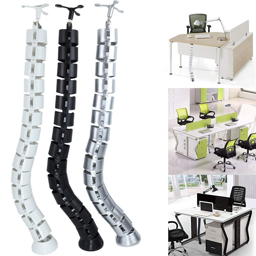Cable Management SLIMY Kabel Riser ABS Under Desk – All For Work