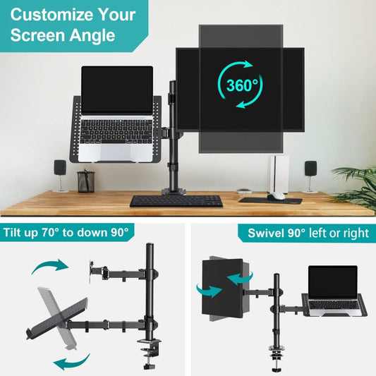 Bracket Monitor, Bracket TV, Dual Monitor Kokoh Universal – All For Work